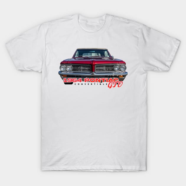 1964 Pontiac GTO Convertible T-Shirt by Gestalt Imagery